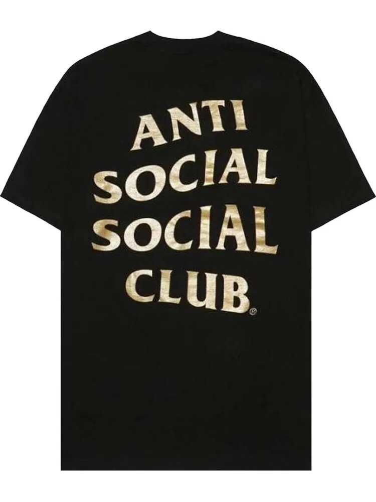 Футболка Anti Social Social Club Congrats Tee 'Black' — изображение 2 из 2, черный