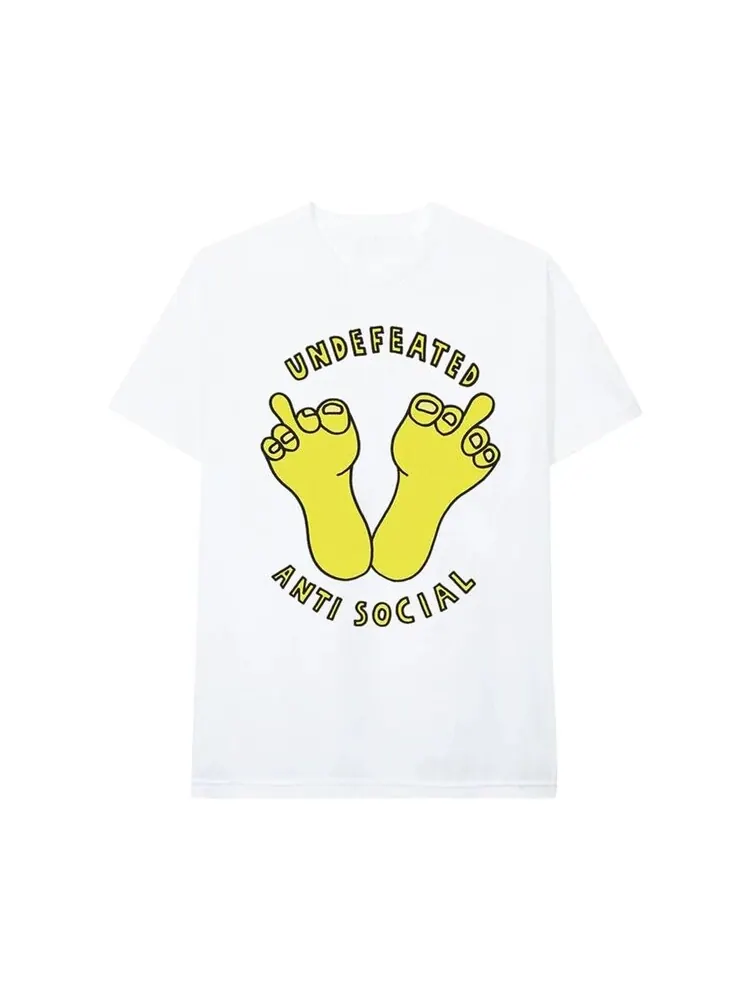 Футболка Anti Social Social Club x Undefeated Tee 'White' — изображение 1 из 2, белый
