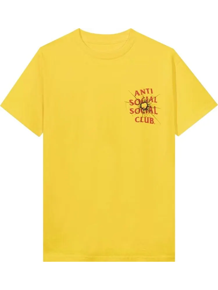 Футболка Anti Social Social Club Theories Tee 'Yellow' — изображение 1 из 2, желтый