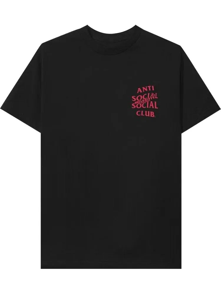 Футболка Anti Social Social Club x Hello Kitty And Friends Tee 'Black' — изображение 1 из 2, черный