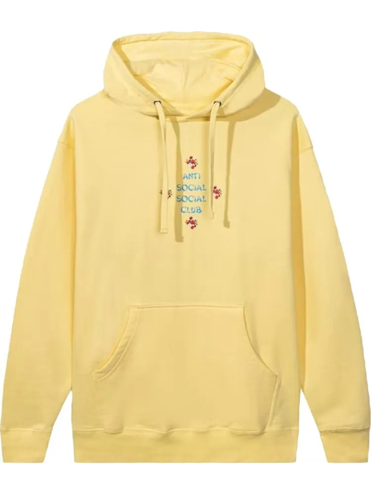 Худи Anti Social Social Club 2 Much Of Heaven Hoodie 'Yellow' — изображение 1 из 2, желтый