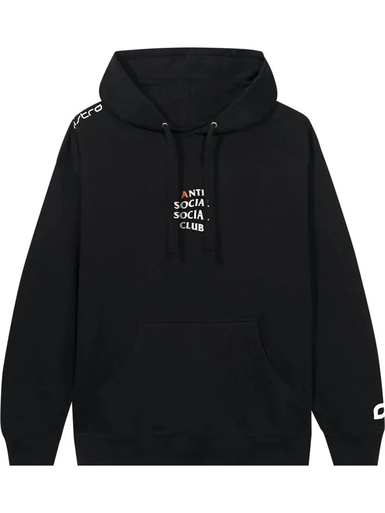 Худи Anti Social Social Club Astro Gaming Hoodie 'Black' — изображение 1 из 2, черный