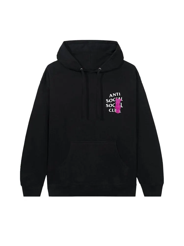 Худи Anti Social Social Club Bearbrick Hoodie Black — изображение 1 из 2, черный