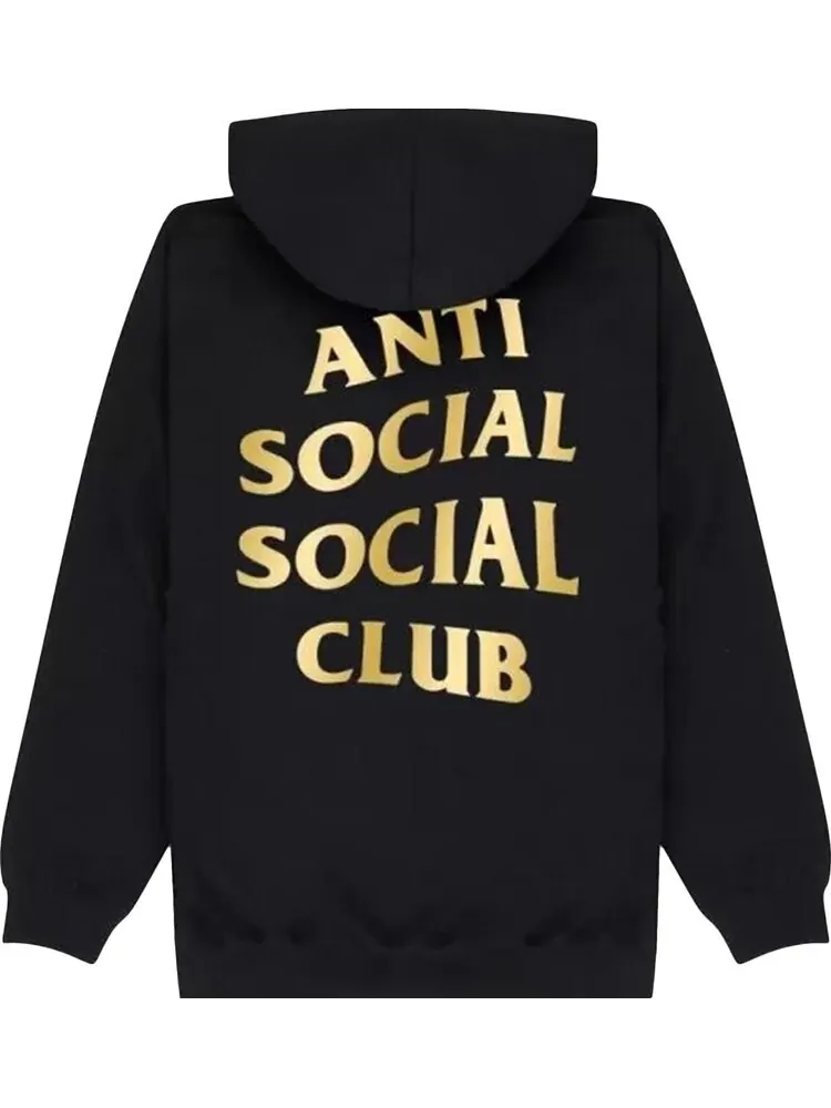 Худи Anti Social Social Club Colombia Hoodie 'Black' — изображение 2 из 2, черный