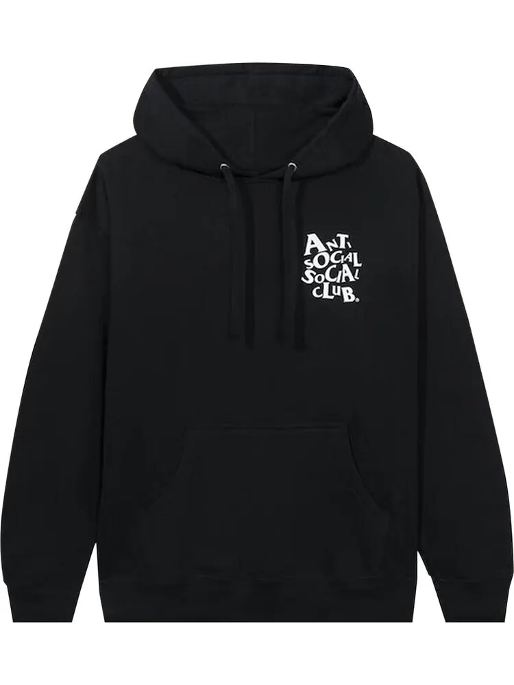 Худи Anti Social Social Club Complicated Hoodie 'Black' — изображение 1 из 2, черный