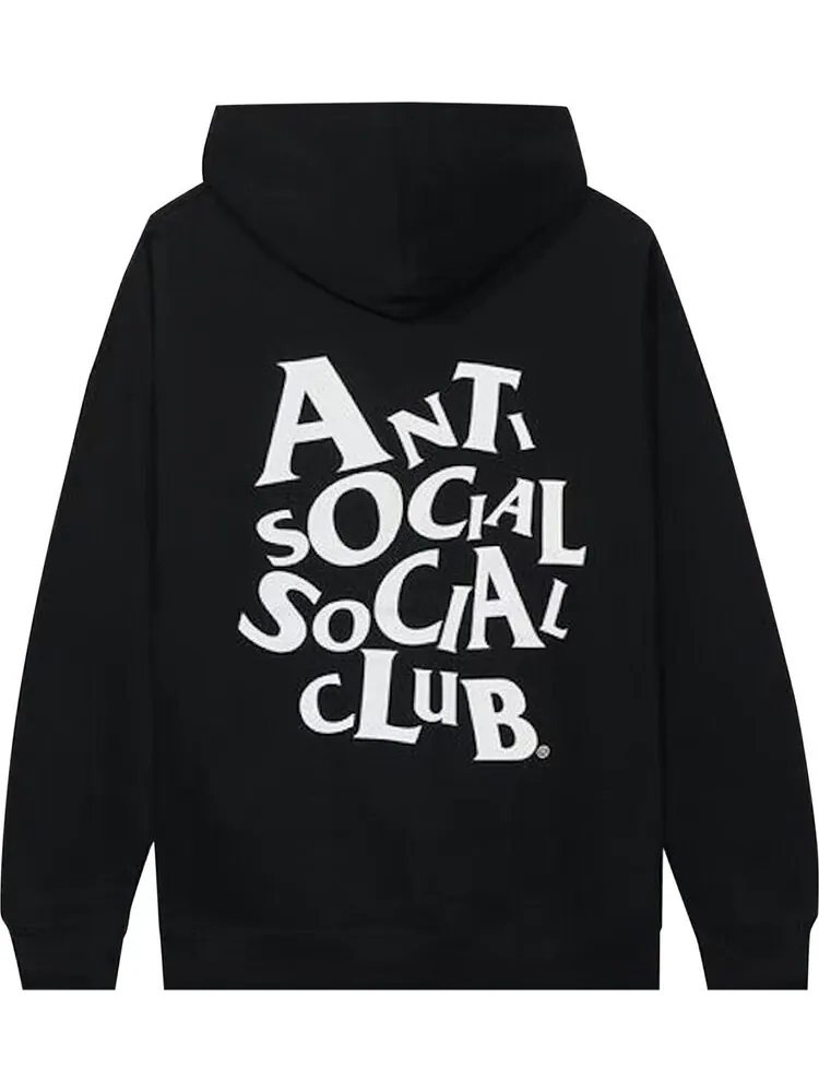 Худи Anti Social Social Club Complicated Hoodie 'Black' — изображение 2 из 2, черный