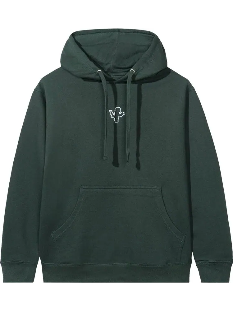 Толстовка Anti Social Social Club x Cactus Plant Flea Market Hooded Sweatshirt 'Green' — изображение 1 из 1, зеленый