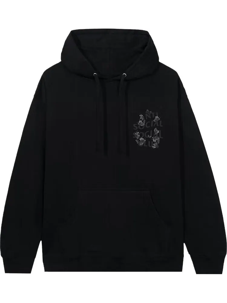 Худи Anti Social Social Club Dramatic Hoodie 'Black' — изображение 1 из 2, черный