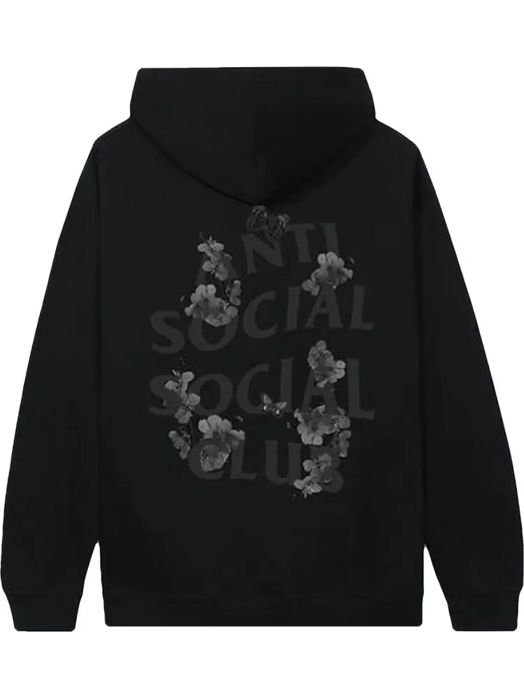 Худи Anti Social Social Club Dramatic Hoodie 'Black' — изображение 2 из 2, черный