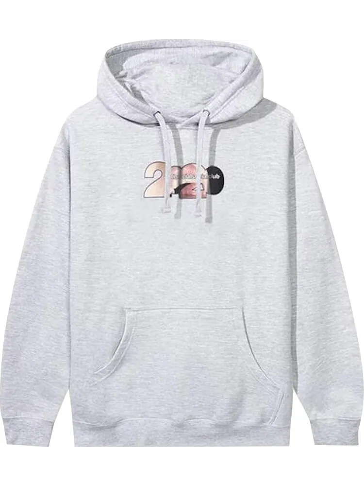 Худи Anti Social Social Club Mouthful Hoodie 'Grey' — изображение 1 из 2, серый