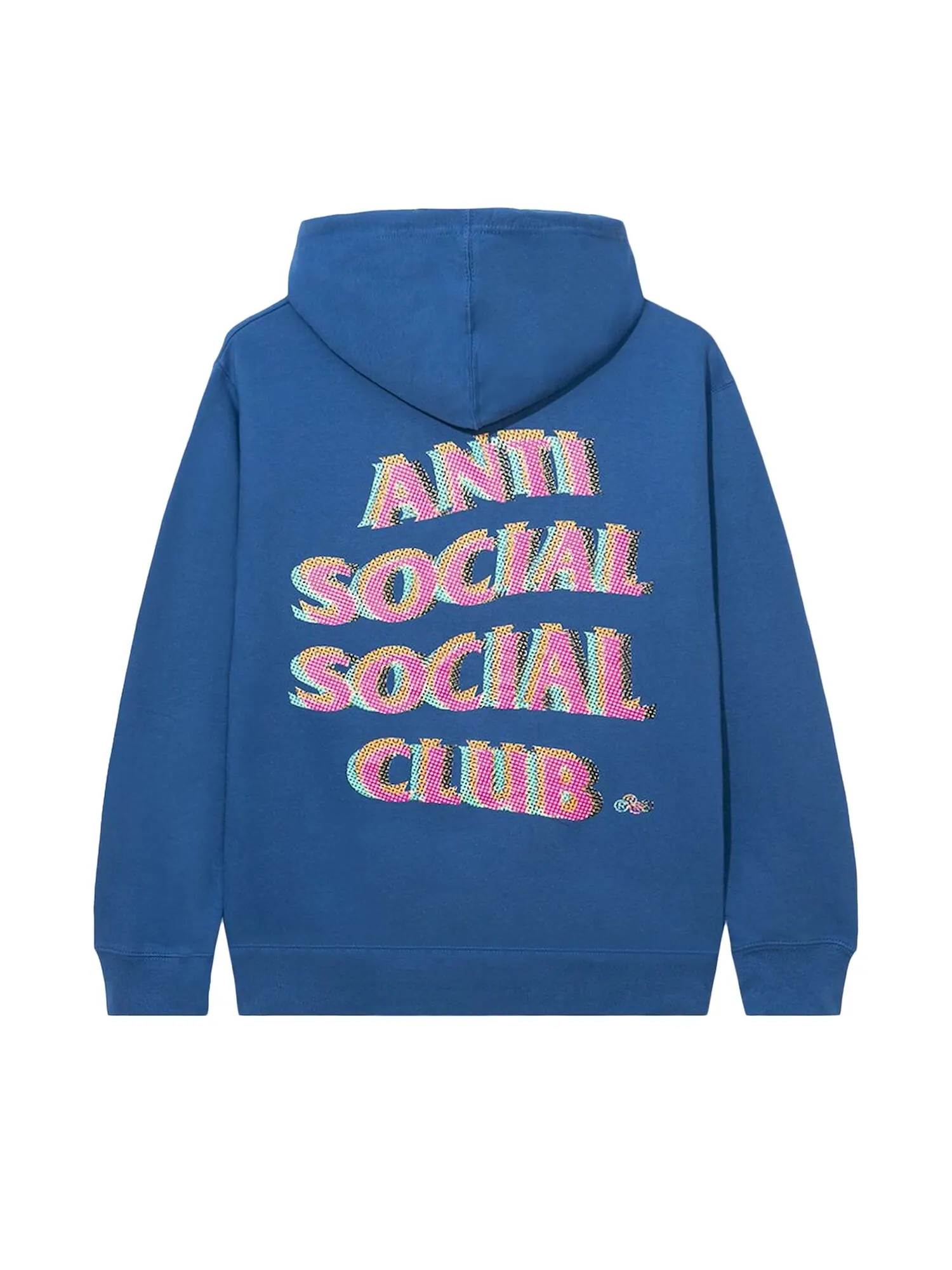 Толстовка с капюшоном Anti Social Social Club Stir Crazy — изображение 2 из 2, синий