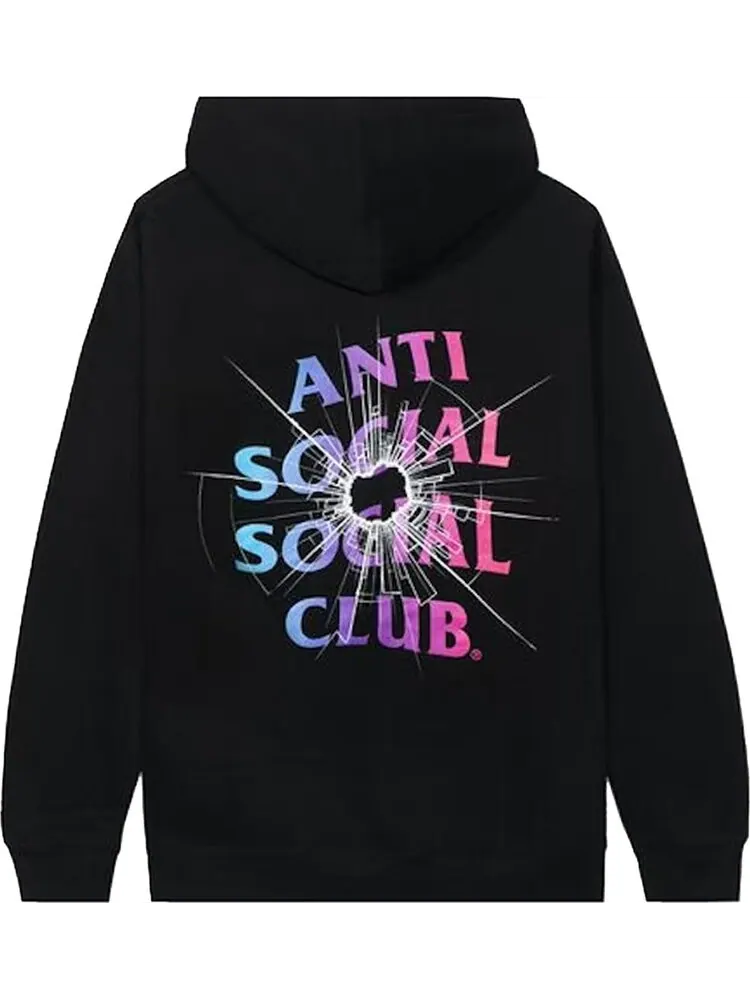 Худи Anti Social Social Club Theories Hoodie 'Black' — изображение 2 из 2, черный