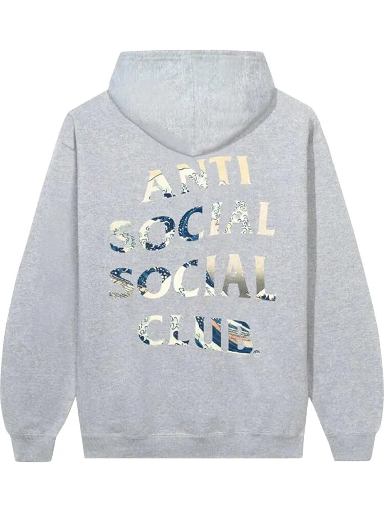 Худи Anti Social Social Club Tonkatsu Hoodie 'Heather Grey' — изображение 2 из 2, серый