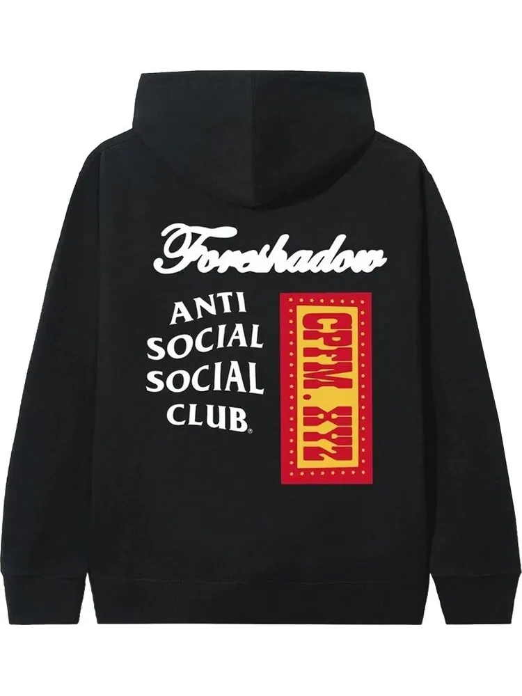 Худи Anti Social Social Club x Cactus Plant Flea Market Hoodie 'Black' — изображение 2 из 2, черный
