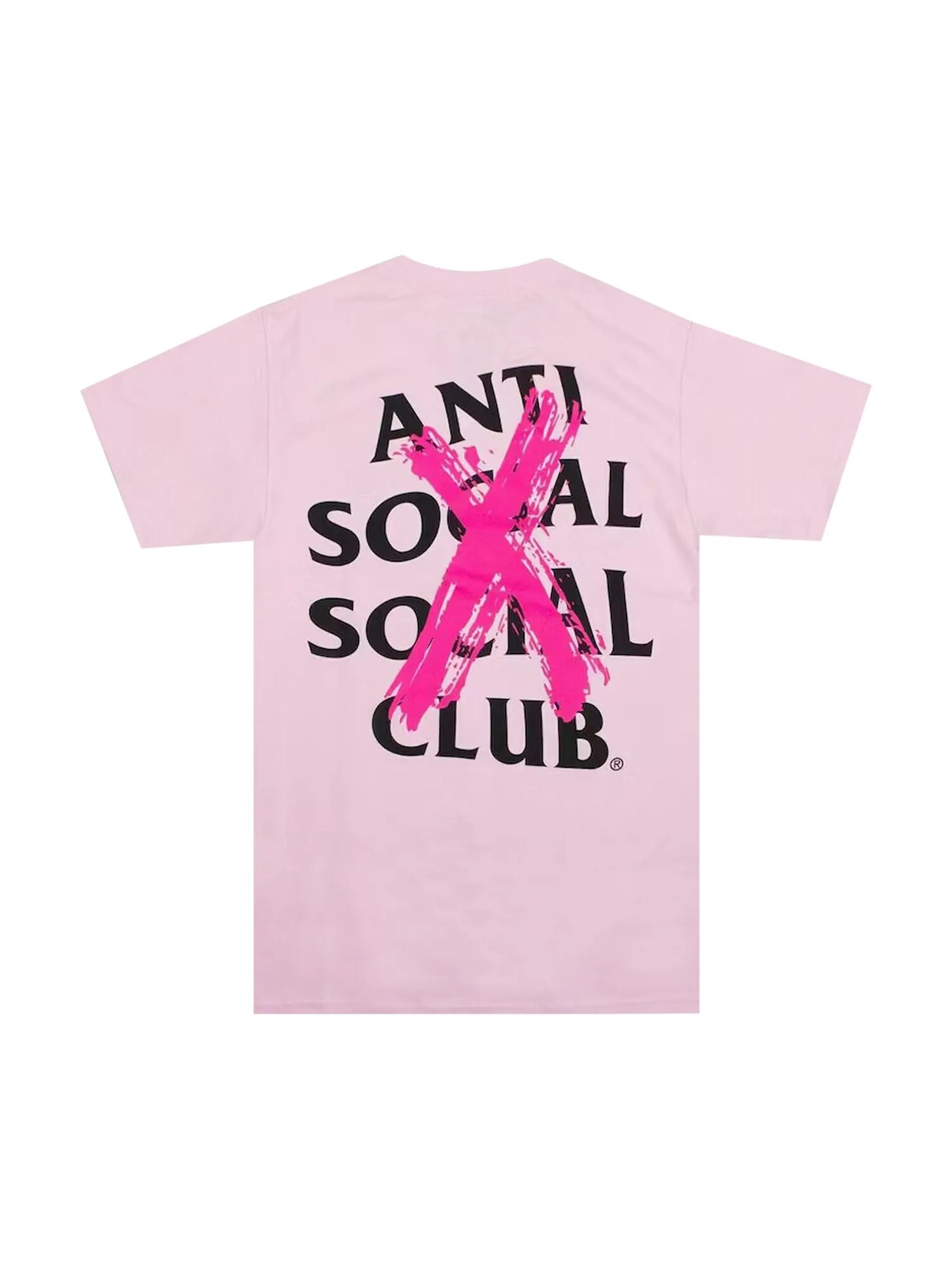 Футболка Anti Social Social Club отменена — изображение 2 из 2, розовый