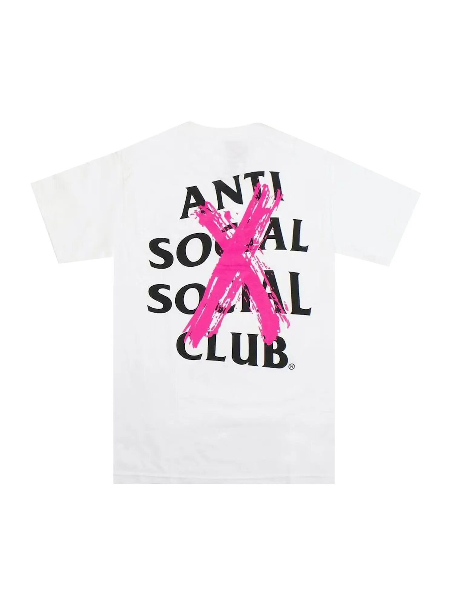 Отмененная футболка Anti Social Social Club Белая — изображение 2 из 2, белый