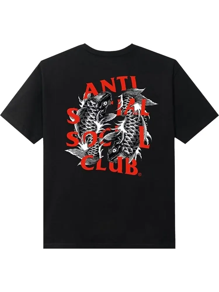 Футболка Anti Social Social Club Omakase Tee 'Black' — изображение 2 из 2, черный