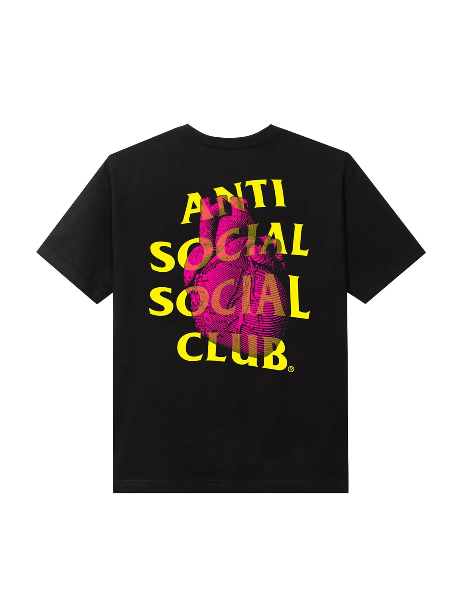 Футболка в клетку Anti Social Social Club Pulse — изображение 2 из 2, черный