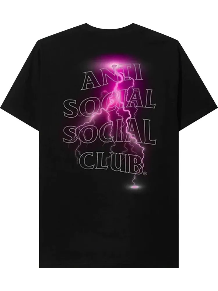 Футболка Anti Social Social Club Save Your Tears Tee 'Black' — изображение 2 из 2, черный