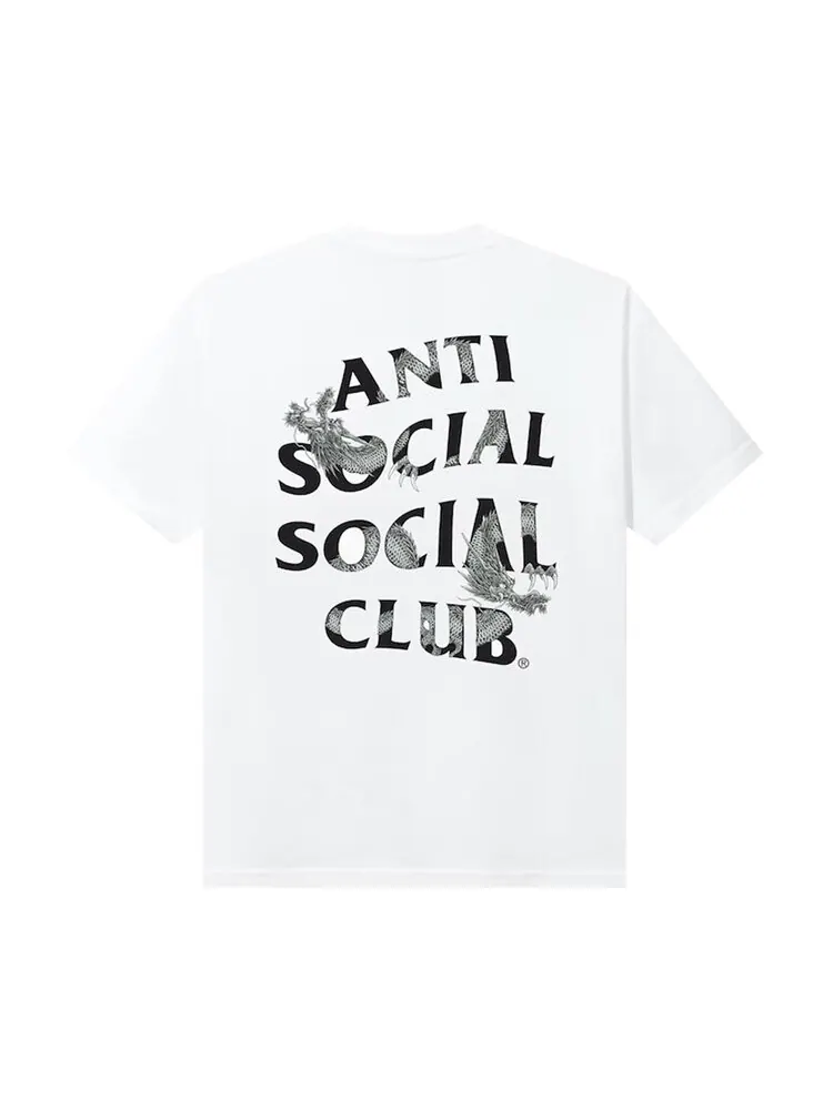 Футболка Anti Social Social Club Tatz Tee (Japan Exclusive) 'White' — изображение 2 из 2, белый