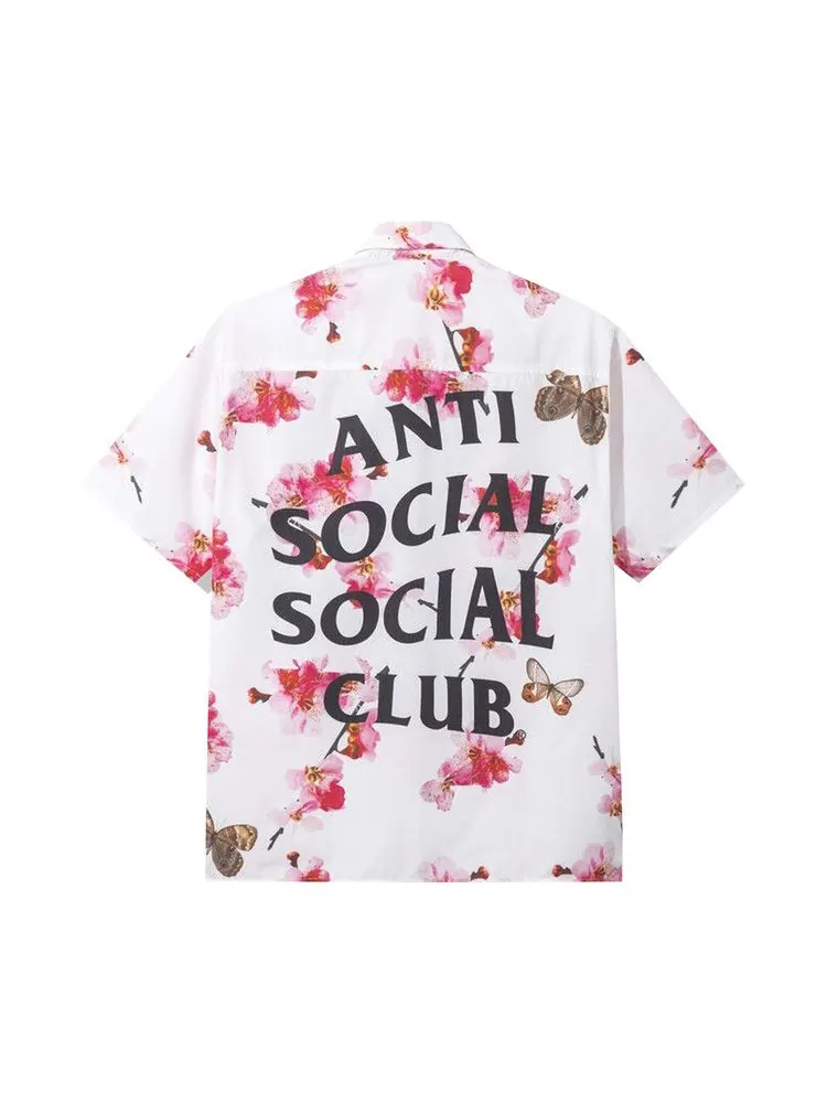 Топ Anti Social Social Club Woody Button Up — изображение 2 из 2, белый