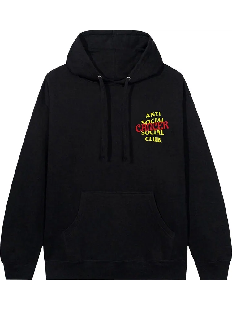 Худи Anti Social Social Club Cancer Hoodie Black — изображение 1 из 2, черный