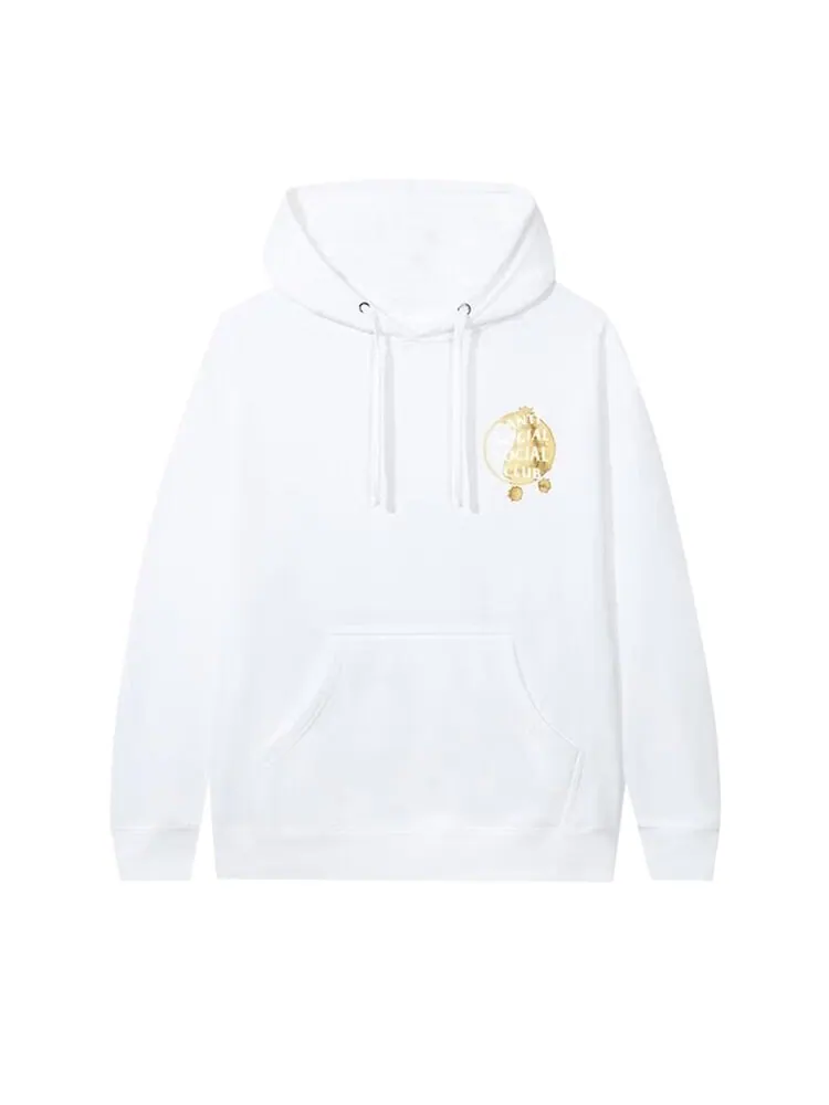 Худи Anti Social Social Club Every Morning Every Time Hoodie 'White' — изображение 1 из 2, белый