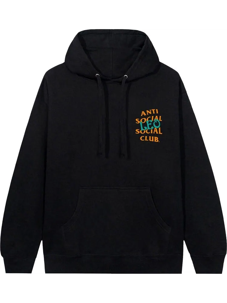Худи Anti Social Social Club Leo Hoodie Black — изображение 1 из 2, черный
