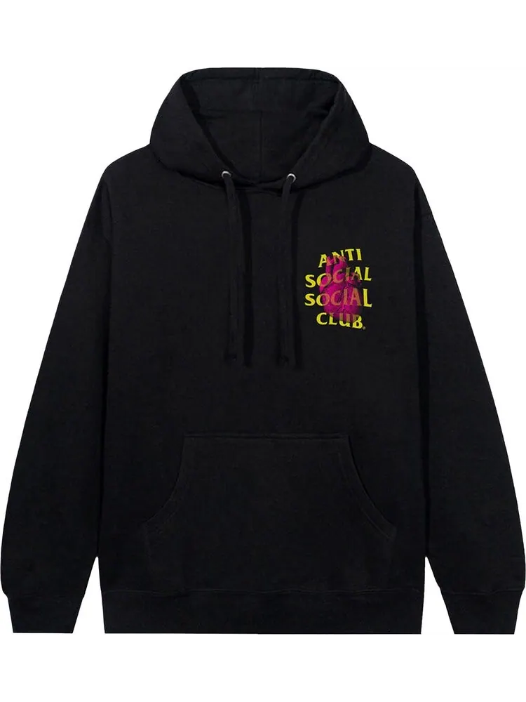 Худи Anti Social Social Club Pulse Check Hoodie 'Black' — изображение 1 из 2, черный