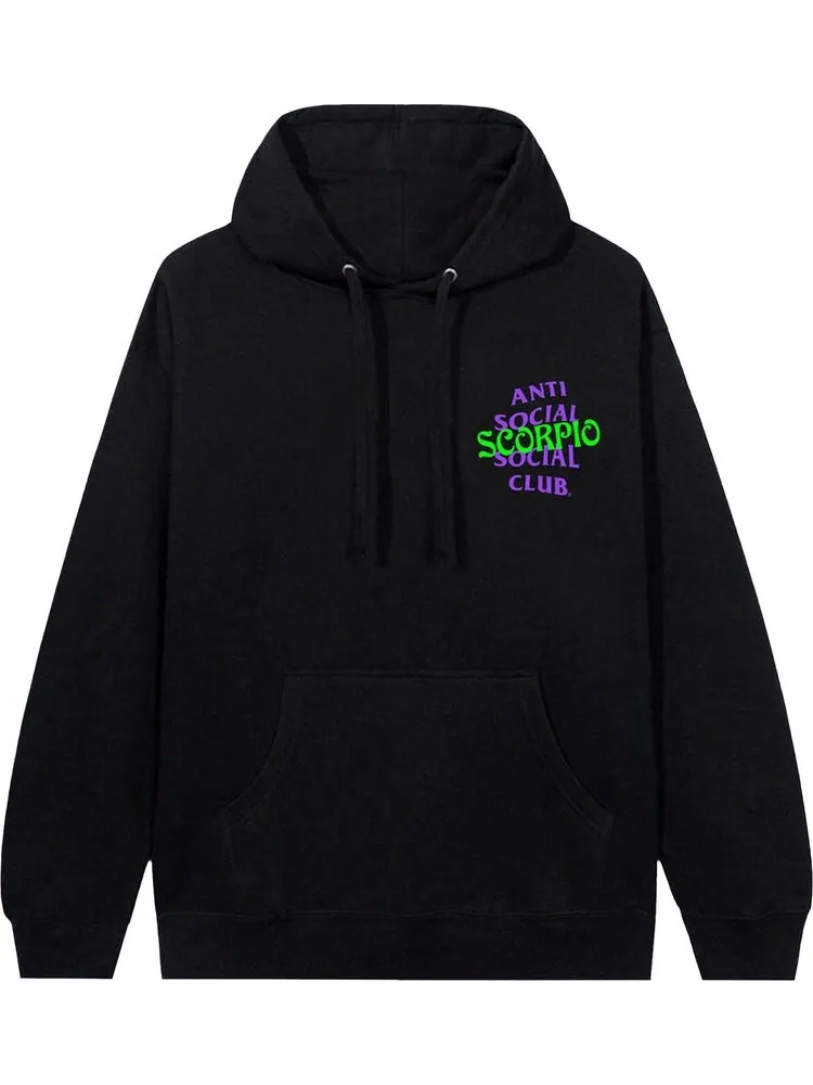 Худи Anti Social Social Club Scorpio Hoodie Black — изображение 1 из 2, черный