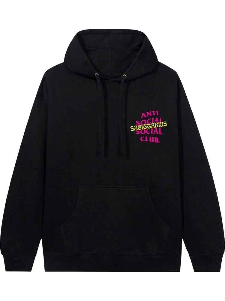 Худи Anti Social Social Club Sag Hoodie 'Black' — изображение 1 из 2, черный