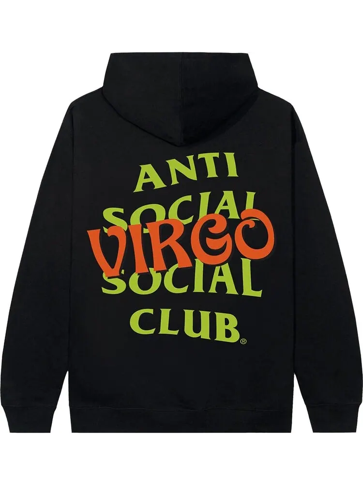 Худи Anti Social Social Club Virgo Hoodie Black — изображение 2 из 2, черный