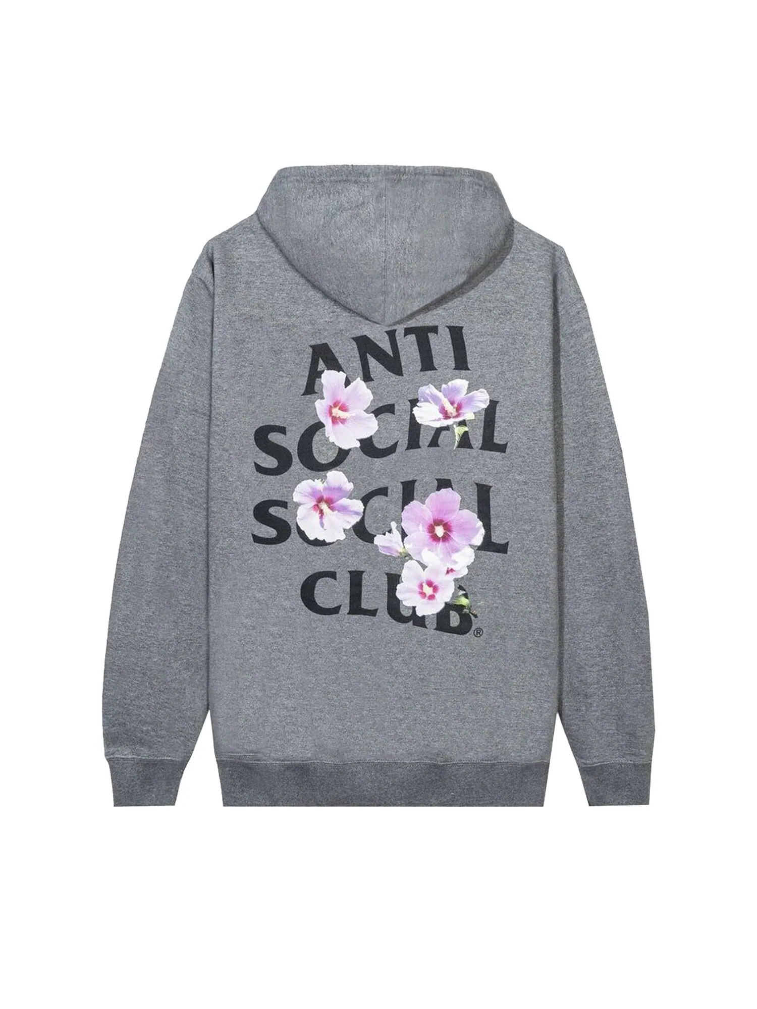 Толстовка с флагом Anti Social Social Club x Case Study — изображение 2 из 2, серый