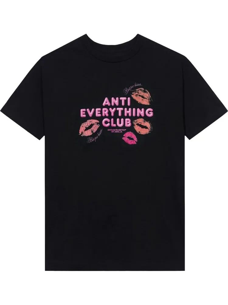 Футболка Anti Social Social Club Anti Everything Club <3 Tee 'Black' — изображение 1 из 2, черный