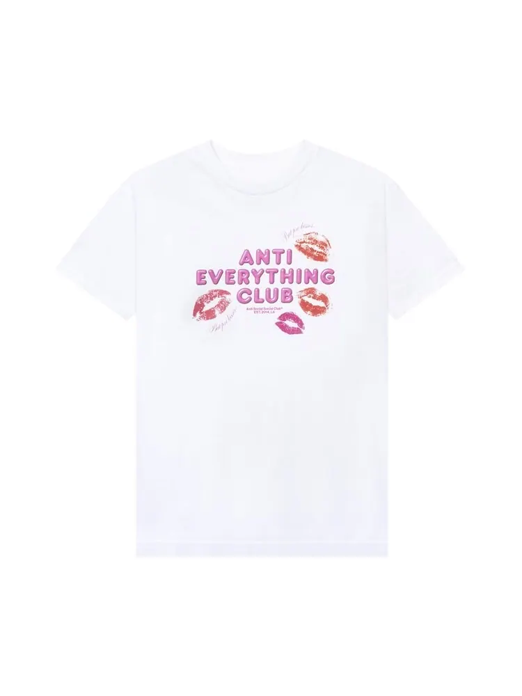Футболка Anti Social Social Club Anti Everything Club <3 Tee 'White' — изображение 1 из 2, белый