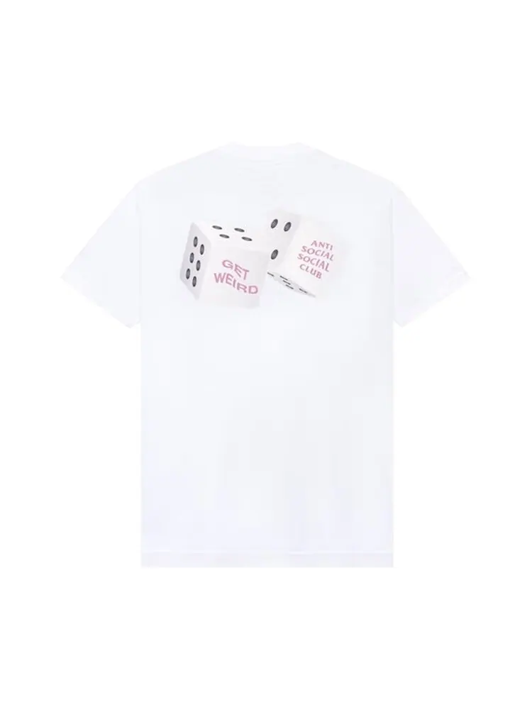 Футболка Anti Social Social Club Best Of Luck T-Shirt 'White' — изображение 2 из 2, белый
