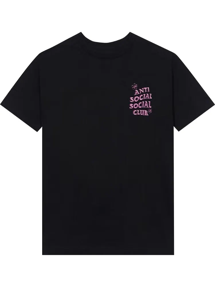 Футболка Anti Social Social Club Coral Crush Tee 'Black' — изображение 1 из 2, черный