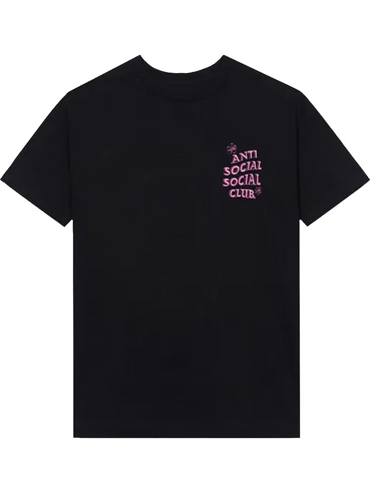 Футболка Anti Social Social Club Coral Crush T-Shirt 'Black' — изображение 1 из 2, черный