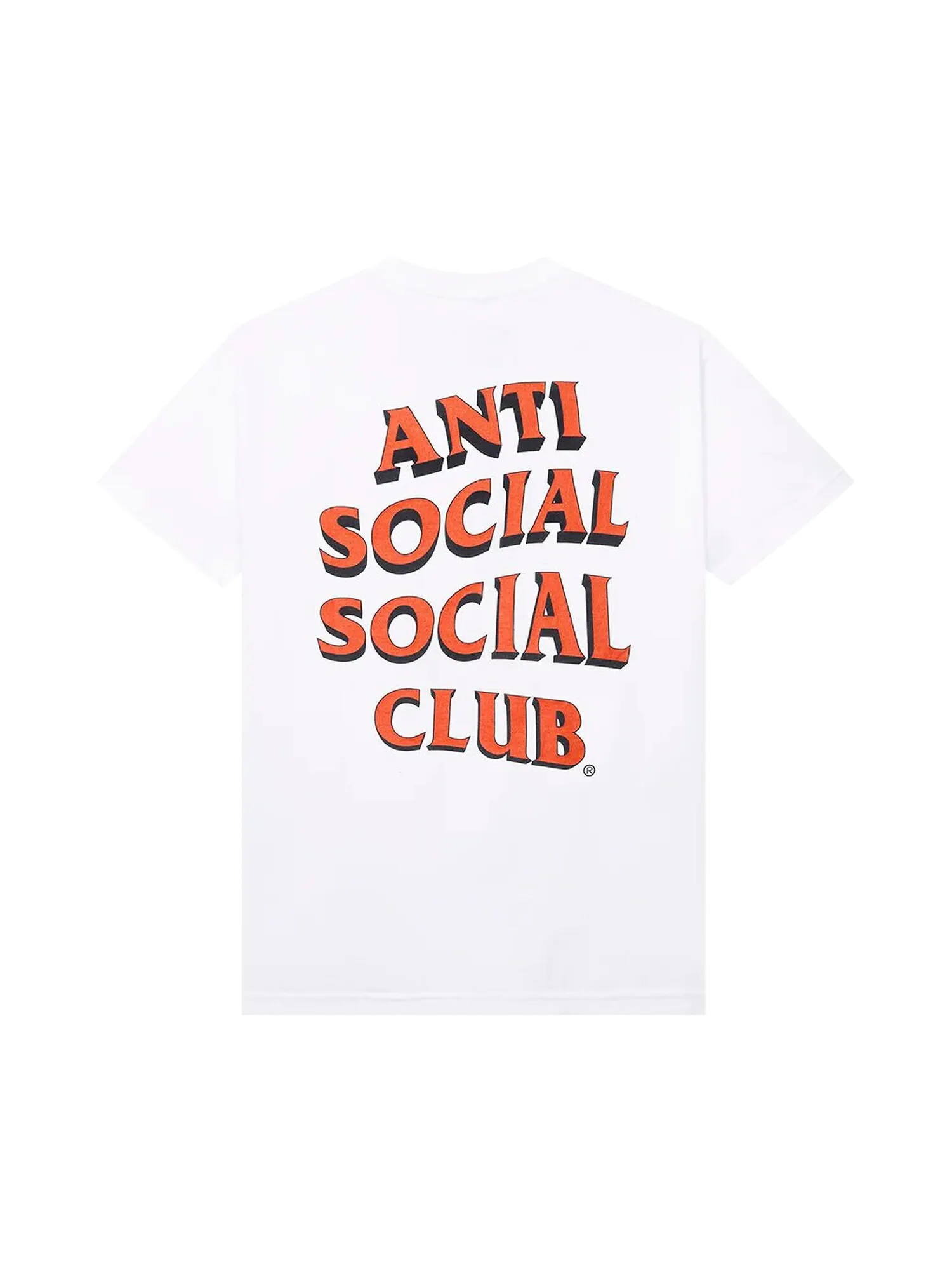 Футболка Anti Social Social Club с зажимами Белая — изображение 2 из 2, белый