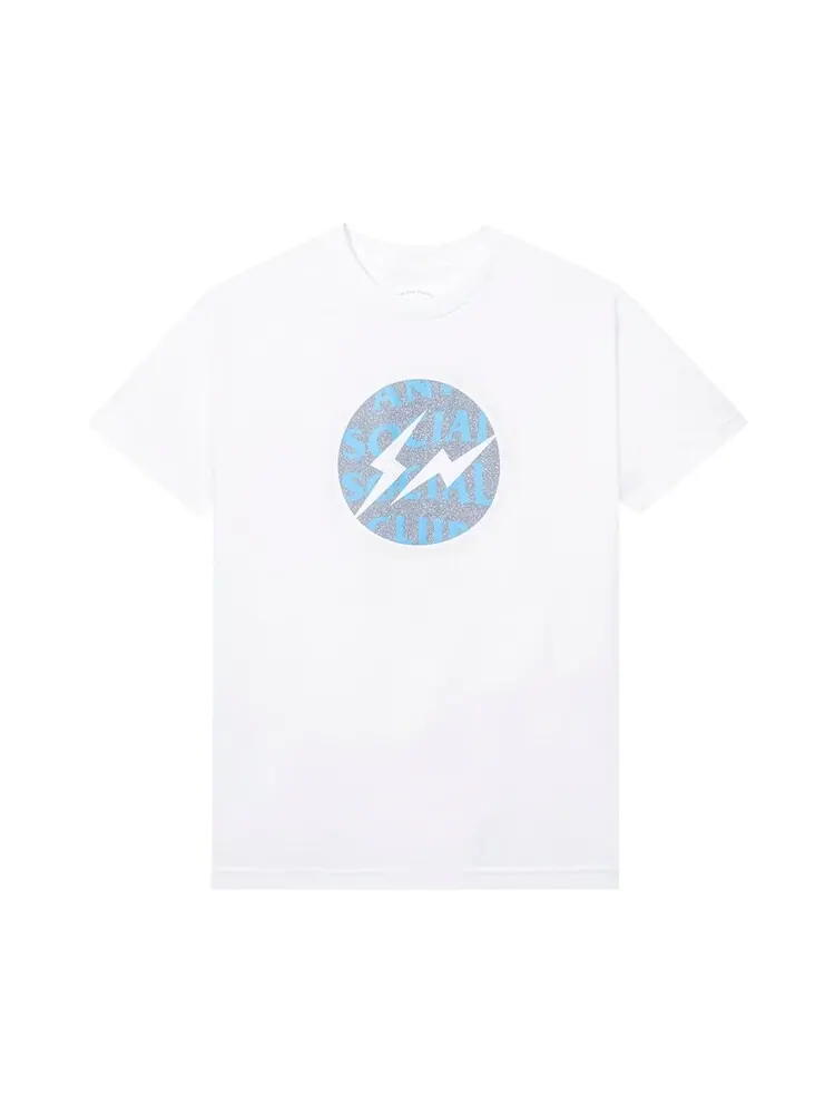 Футболка Anti Social Social Club x Fragment Called Interference Tee 'White' — изображение 1 из 2, белый