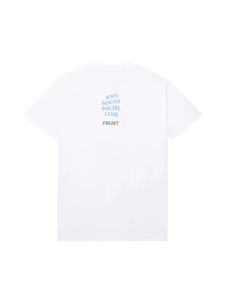 Футболка Anti Social Social Club x Fragment Called Interference Tee 'White' — изображение 2 из 2, белый
