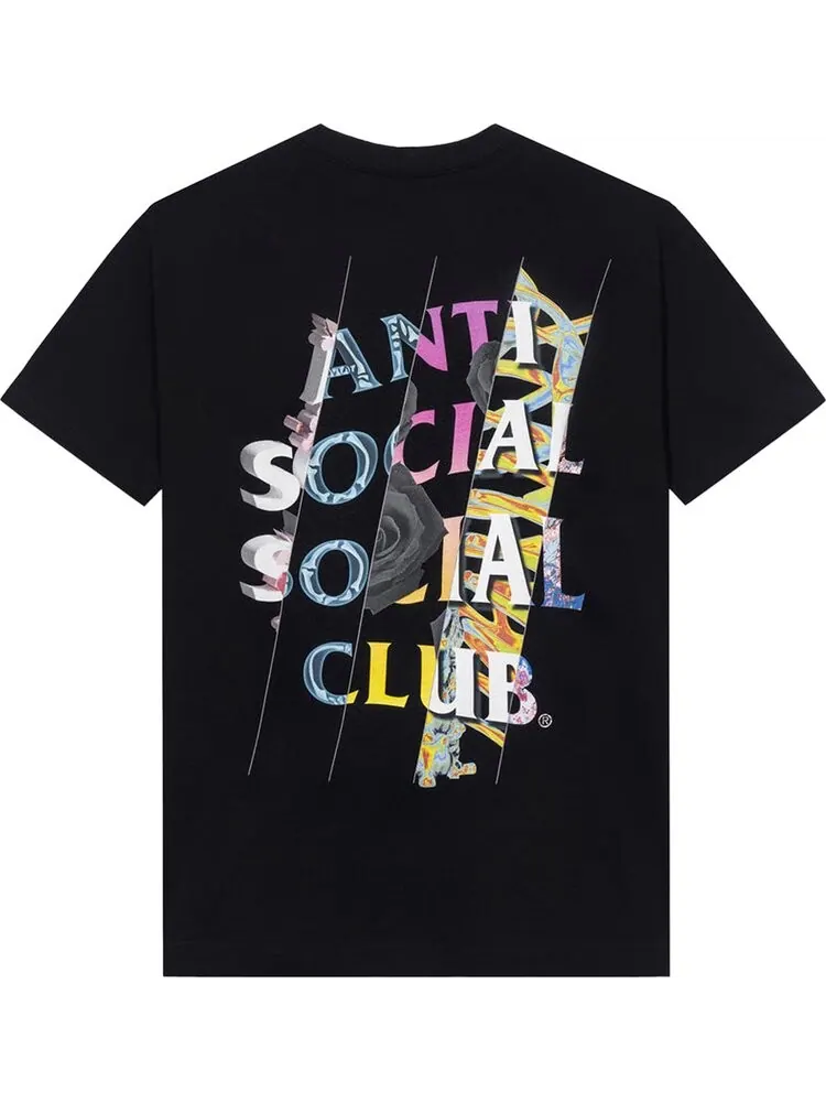 Футболка Anti Social Social Club Dissociative Tee 'Black' — изображение 2 из 2, черный