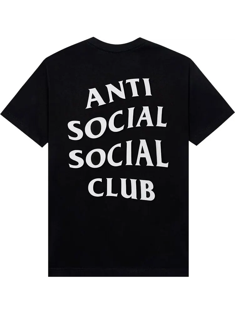 Футболка Anti Social Social Club Hot Nights Tee 'Black' — изображение 2 из 2, черный
