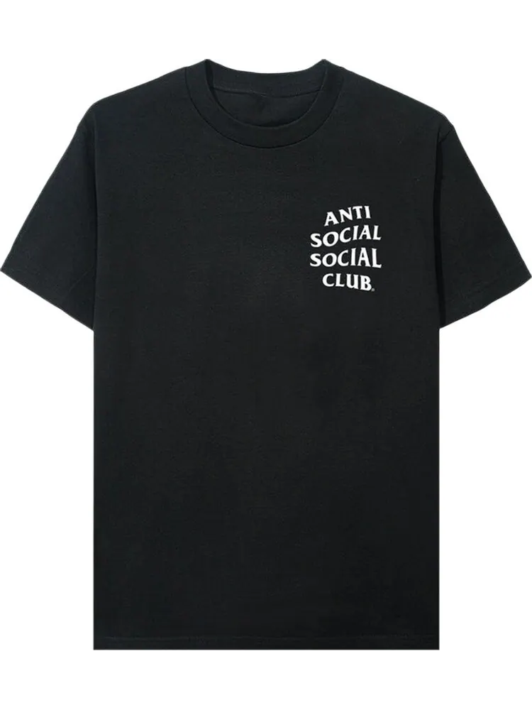 Футболка Anti Social Social Club Mind Games Tee Black — изображение 1 из 2, черный