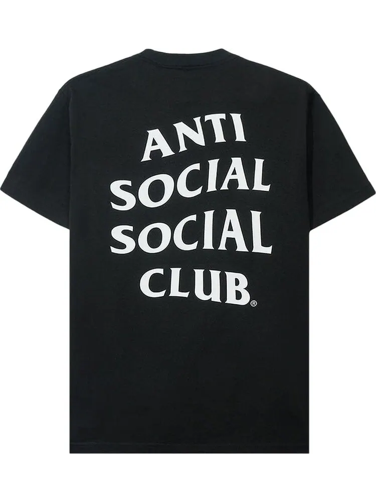 Футболка Anti Social Social Club Mind Games Tee Black — изображение 2 из 2, черный