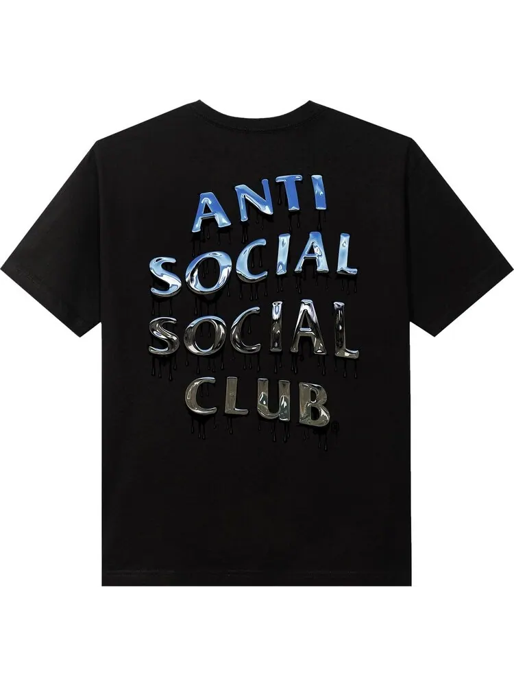 Футболка Anti Social Social Club Mind Melt Tee 'Black' — изображение 2 из 2, черный
