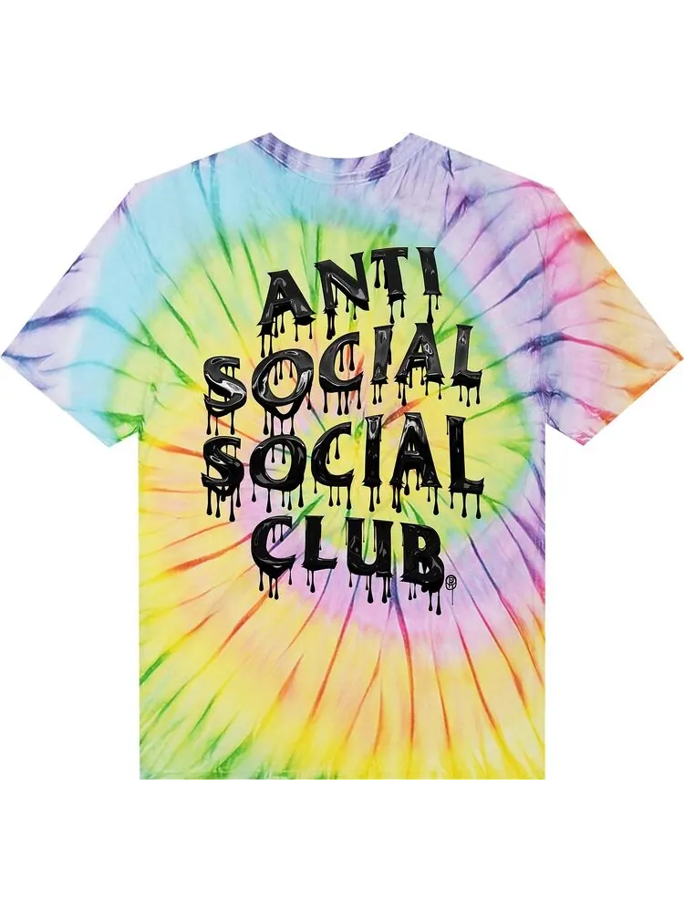 Футболка Anti Social Social Club Mind Melt Tee 'Tie Dye' — изображение 2 из 2, мульти