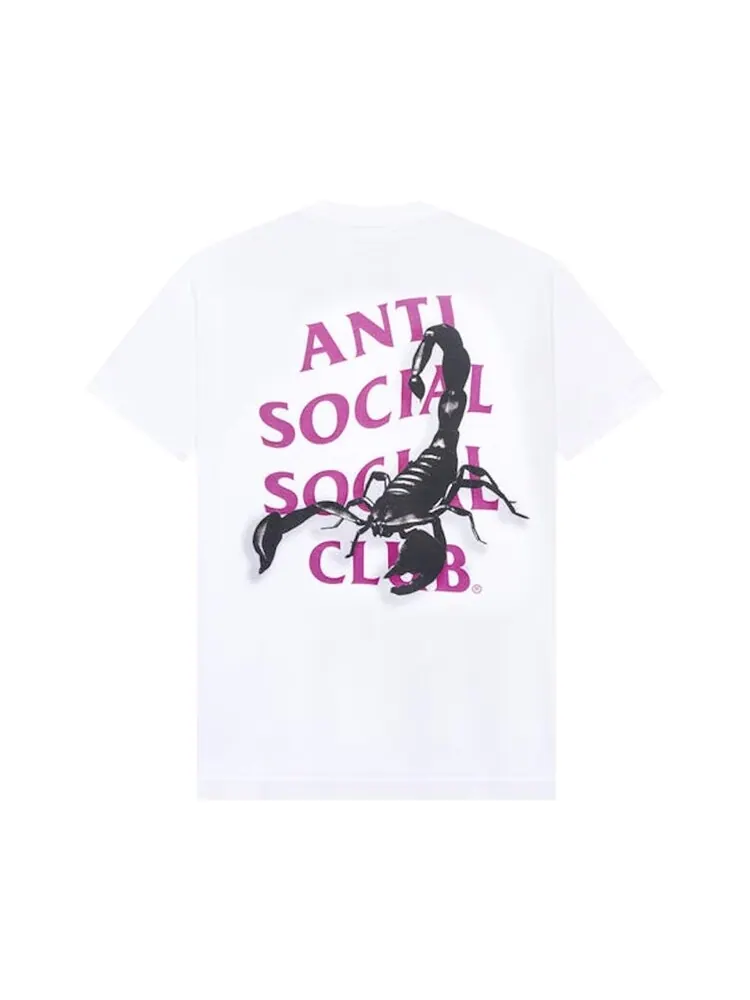 Футболка Anti Social Social Club Moodsting Tee 'White' — изображение 2 из 2, белый
