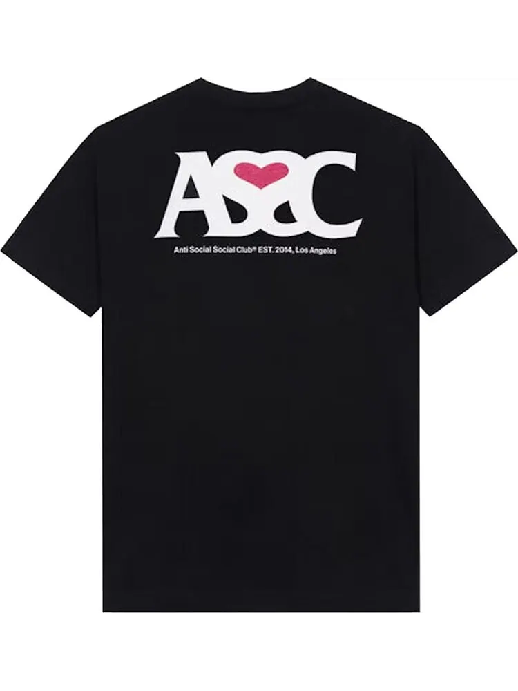 Футболка Anti Social Social Club Negative Space T-Shirt 'Black' — изображение 2 из 2, черный