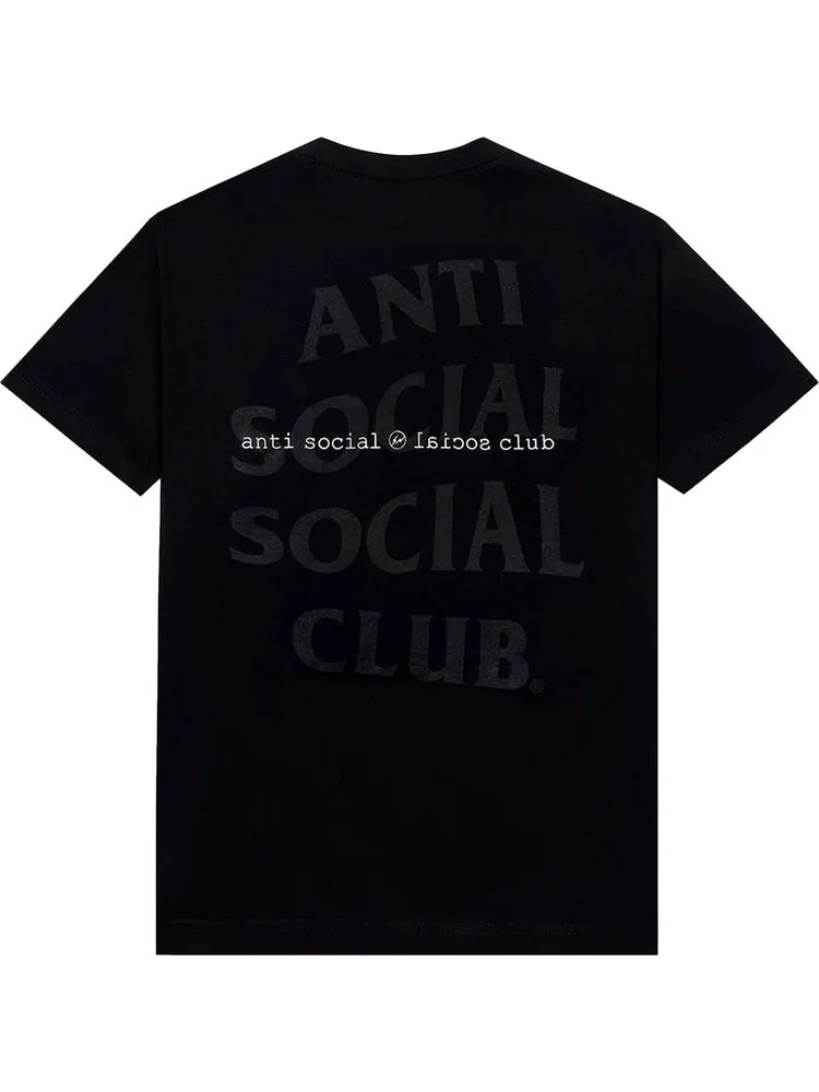 Футболка Anti Social Social Club x Fragment Type A Tee 'Black' — изображение 2 из 2, черный